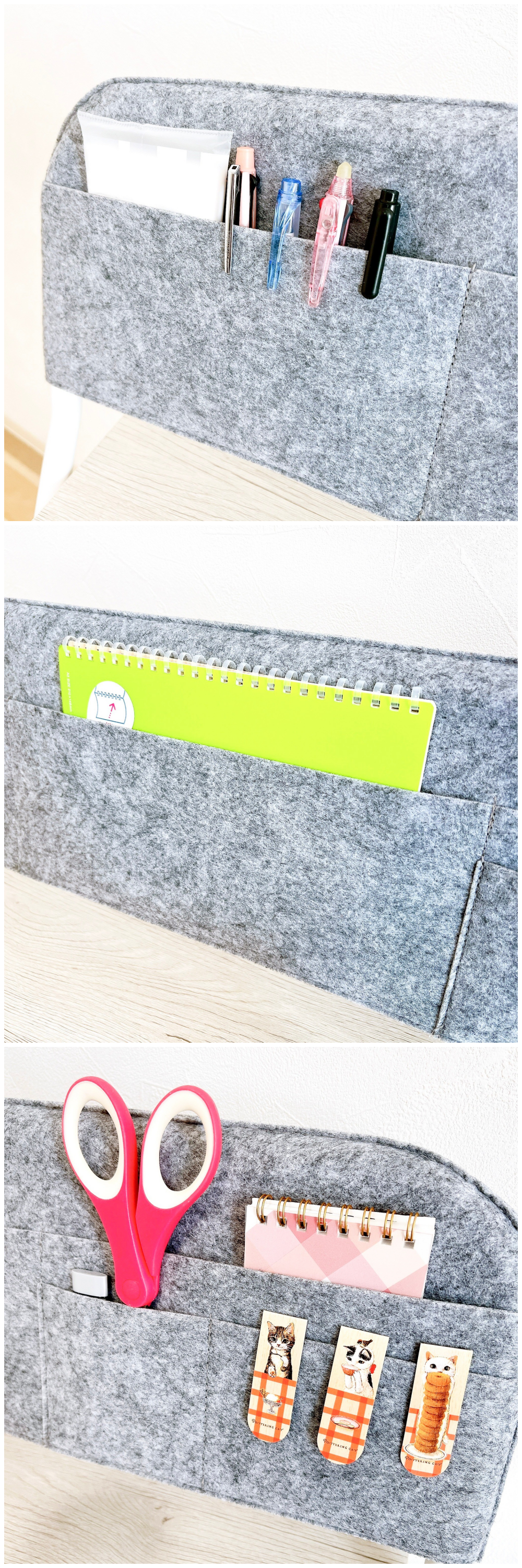 NITORI(ニトリ)のオススメのデスク「ポケット付き折りたたみデスク(70 ホワイトウォッシュ FT1)」