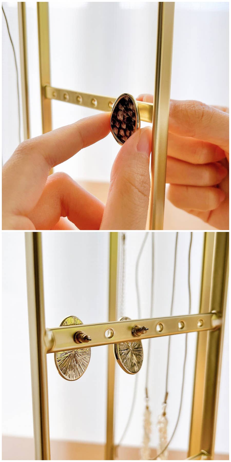 3coins】お部屋が雑貨屋さんみたいになった！アクセサリー収納に便利な