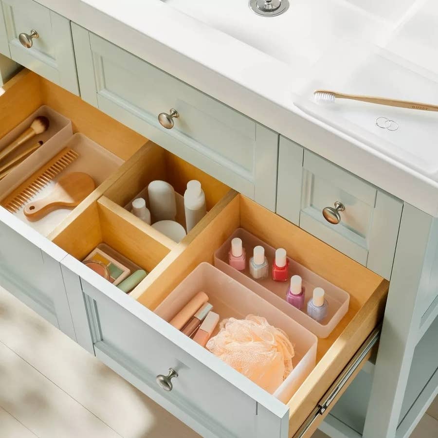 Pro tip: utilize your Bliss Bins in your drawers and cabinets. This m