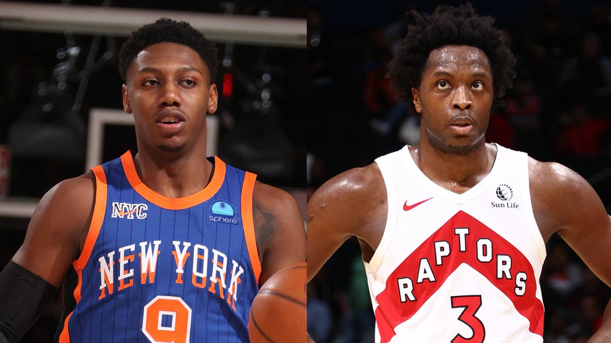 The Knicks also received Precious Achiuwa and Malachi Flynn while the Raptors got a 2024 second-round draft pick.