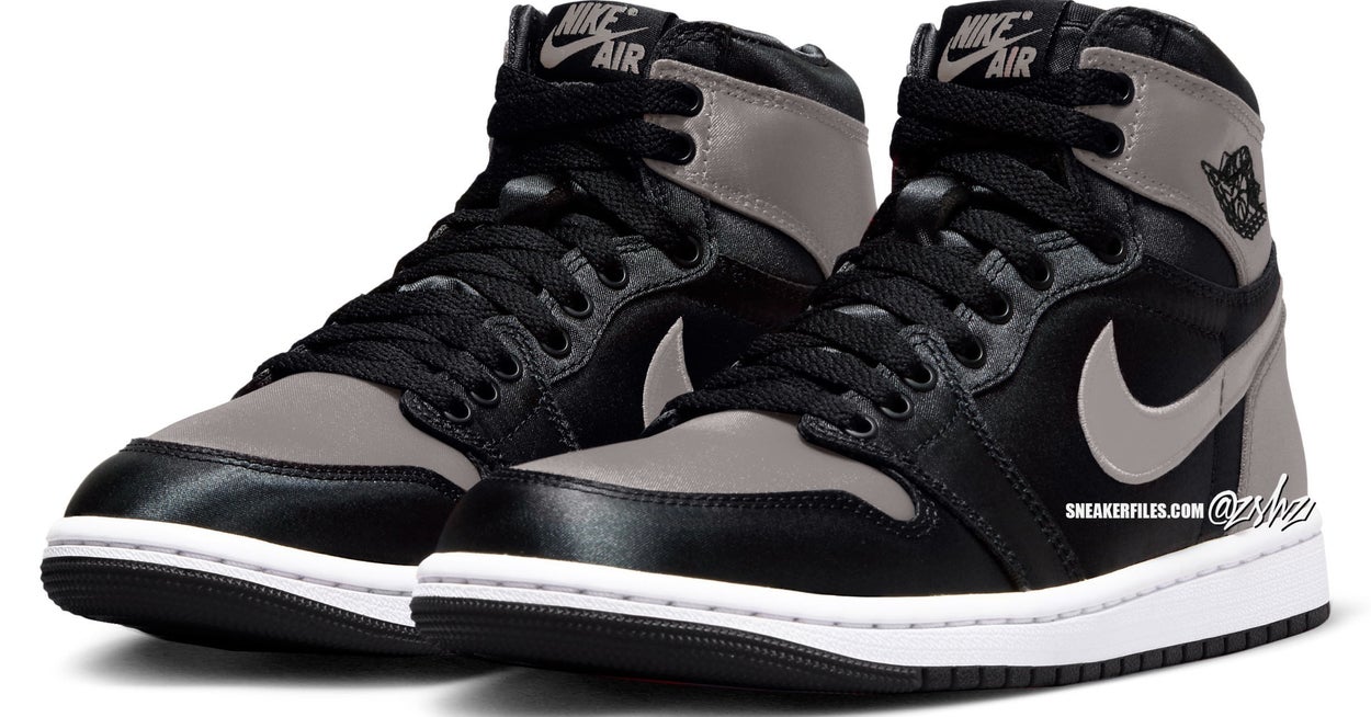 The Air Jordan 1 High Is Getting a "Satin Shadow" Makeover