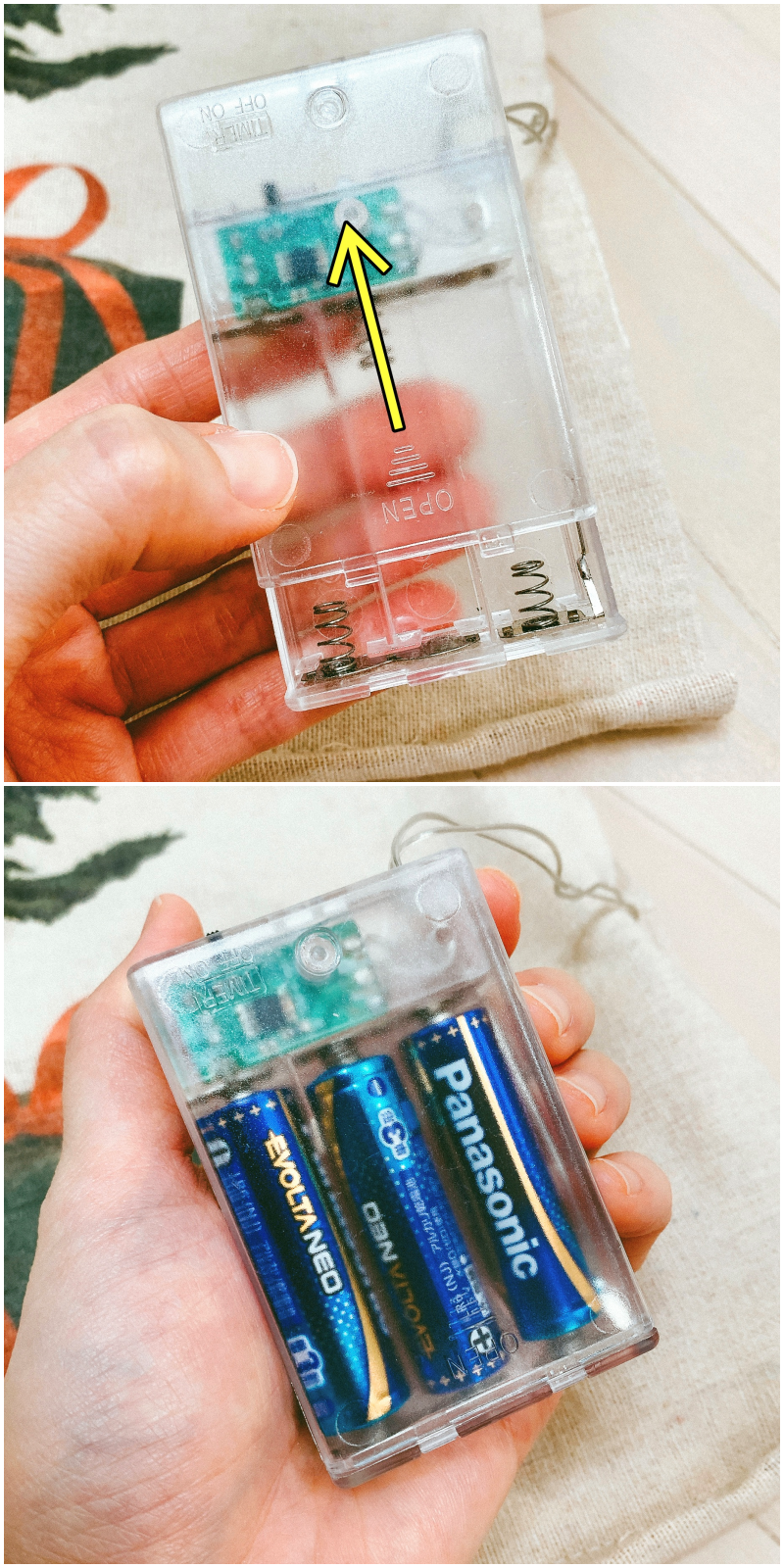 salut!(サリュ)のおすすめのクリスマスアイテム「【Marché de Noël】LEDツリータペストリー」