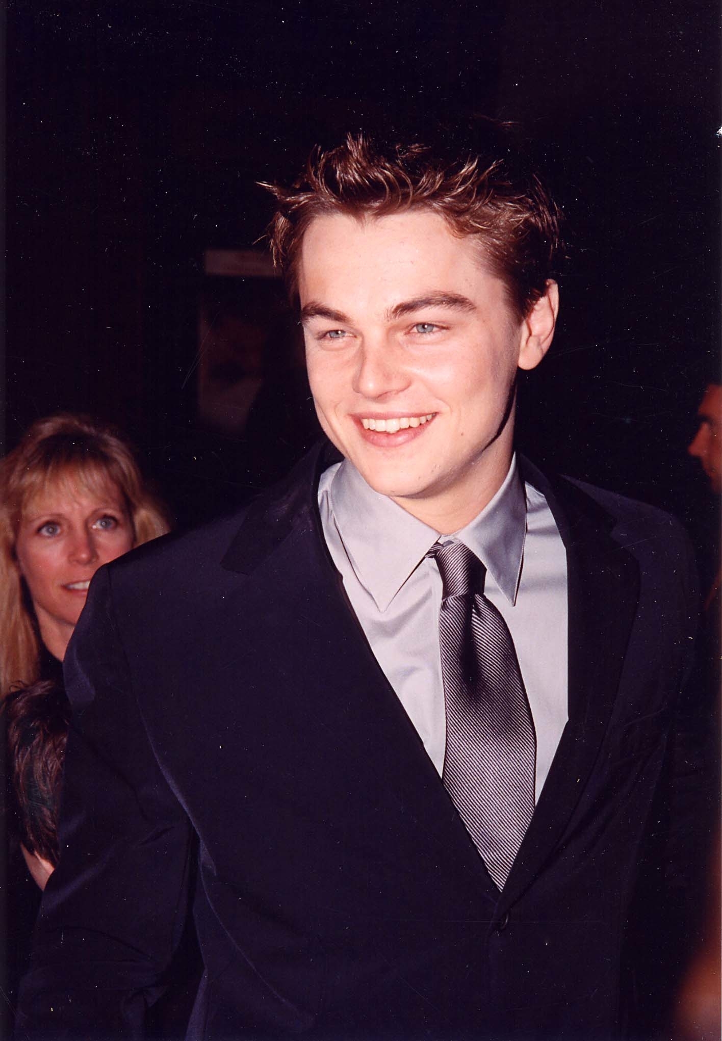 A younger Leo on the red carpet