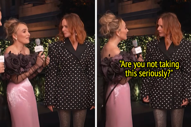 Stella McCartney asks Chloe Finemane, "Are you not taking this seriously?"