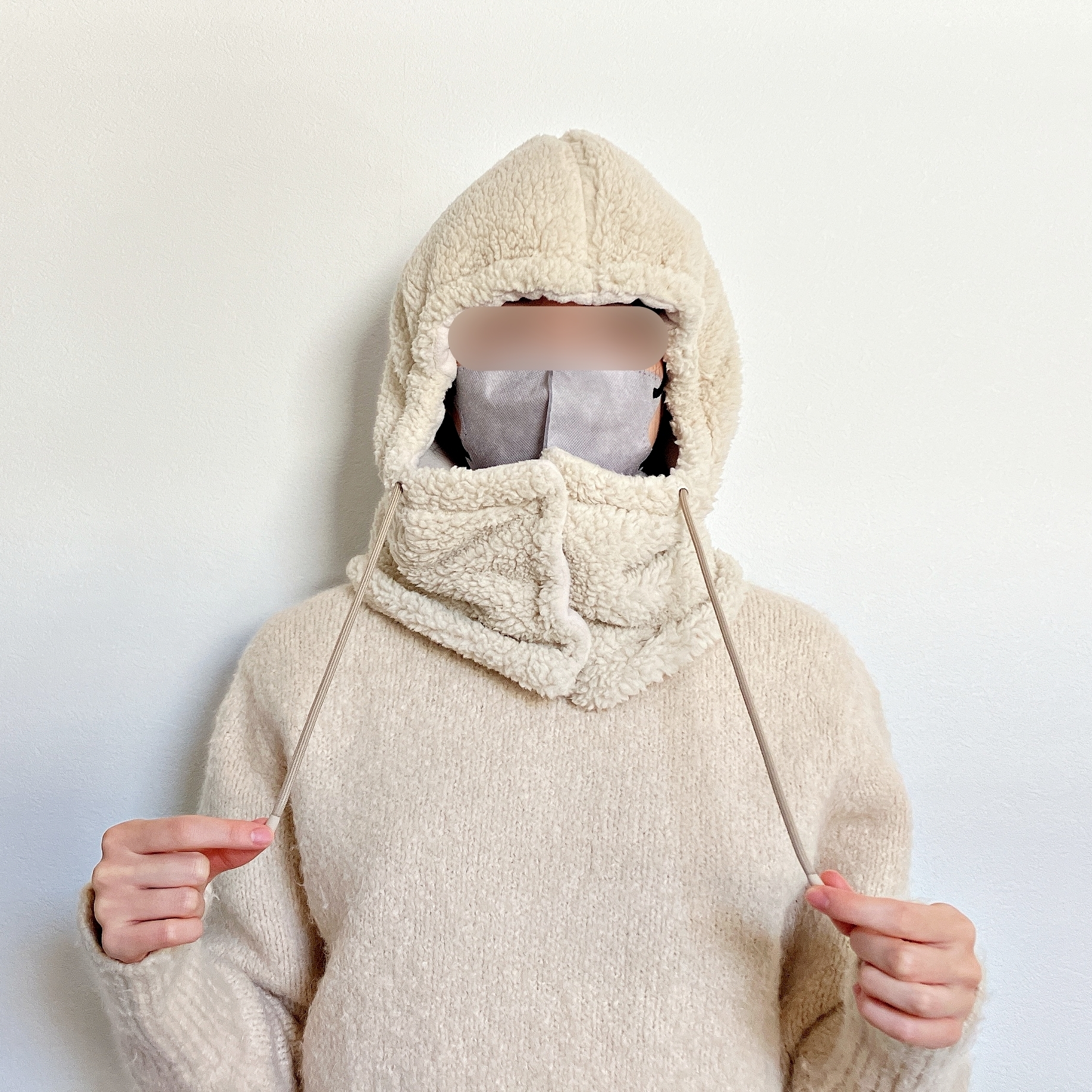 niko and…(ニコアンド)のおすすめネックウォーマー「オリジナルボアフード付きスヌード」