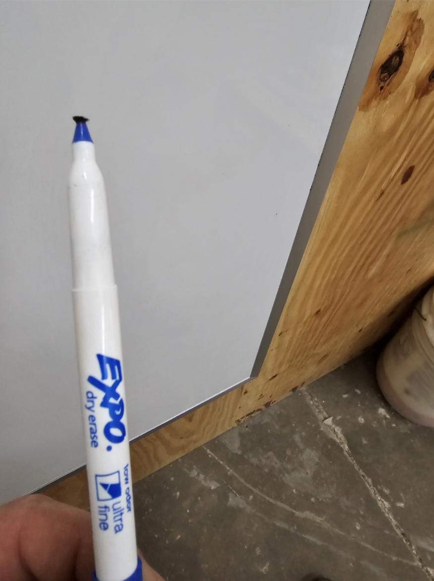 A messed-up Expo marker