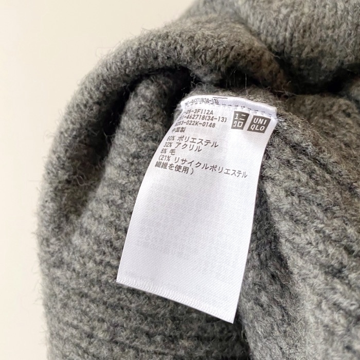 ユニクロのオススメのセーター「ジャカードクルーネックセーター（長袖）」