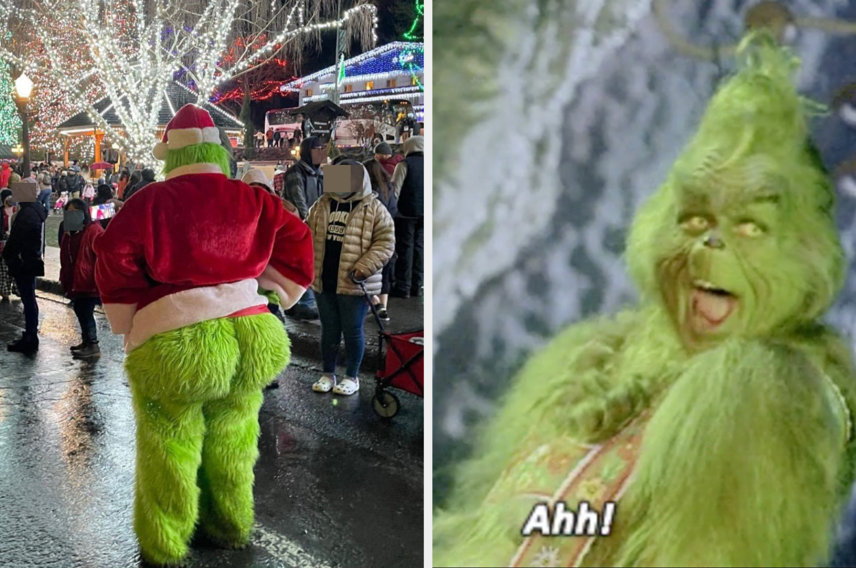 This Photo Of A Thick Grinch Is Going Viral