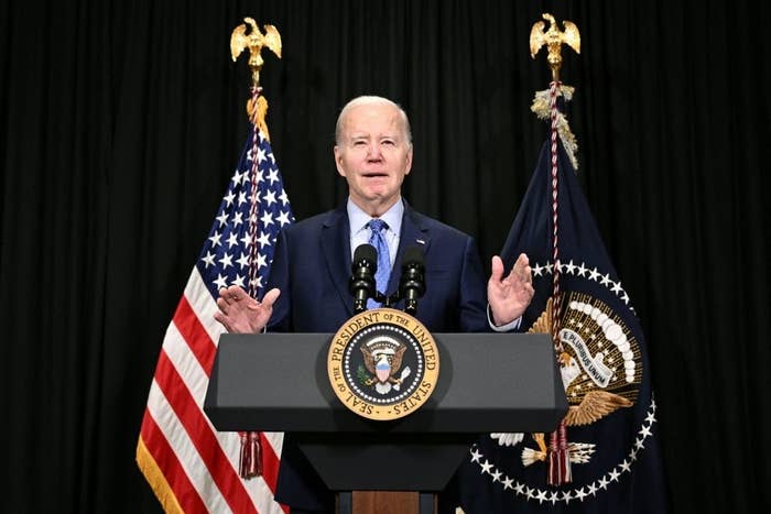 Closeup of Joe Biden