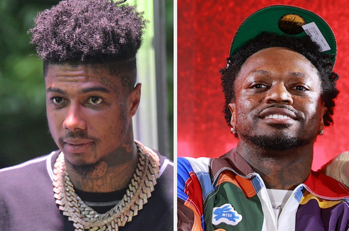 Blueface Appears to Leave Funny Marco Interview | Complex