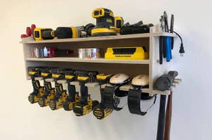wall mounted tool organizer