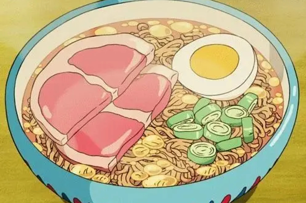 Anime bowl of soup.
