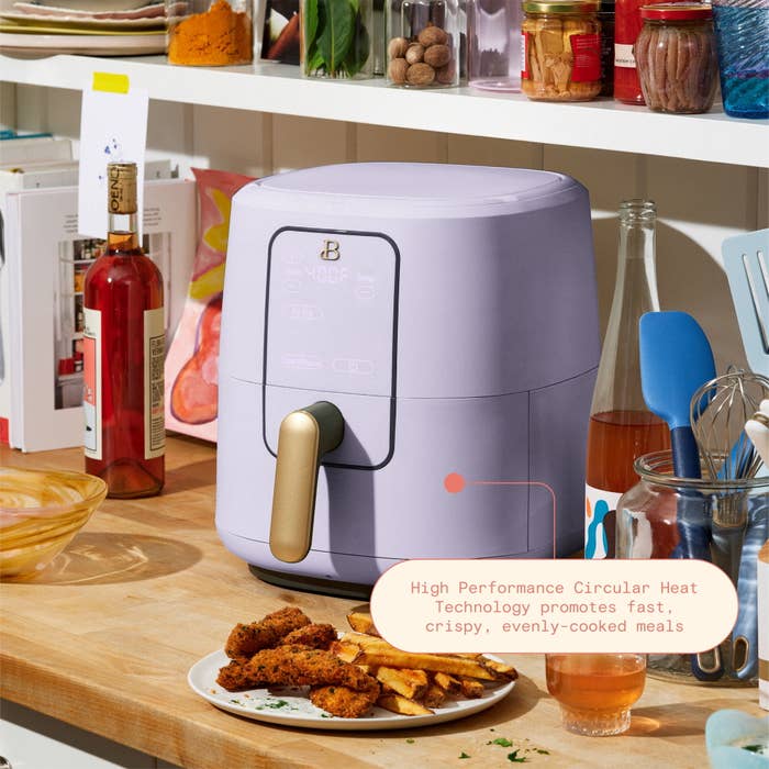 the air fryer in lavender