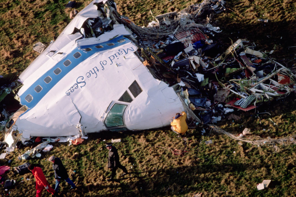 Site of a plane crash