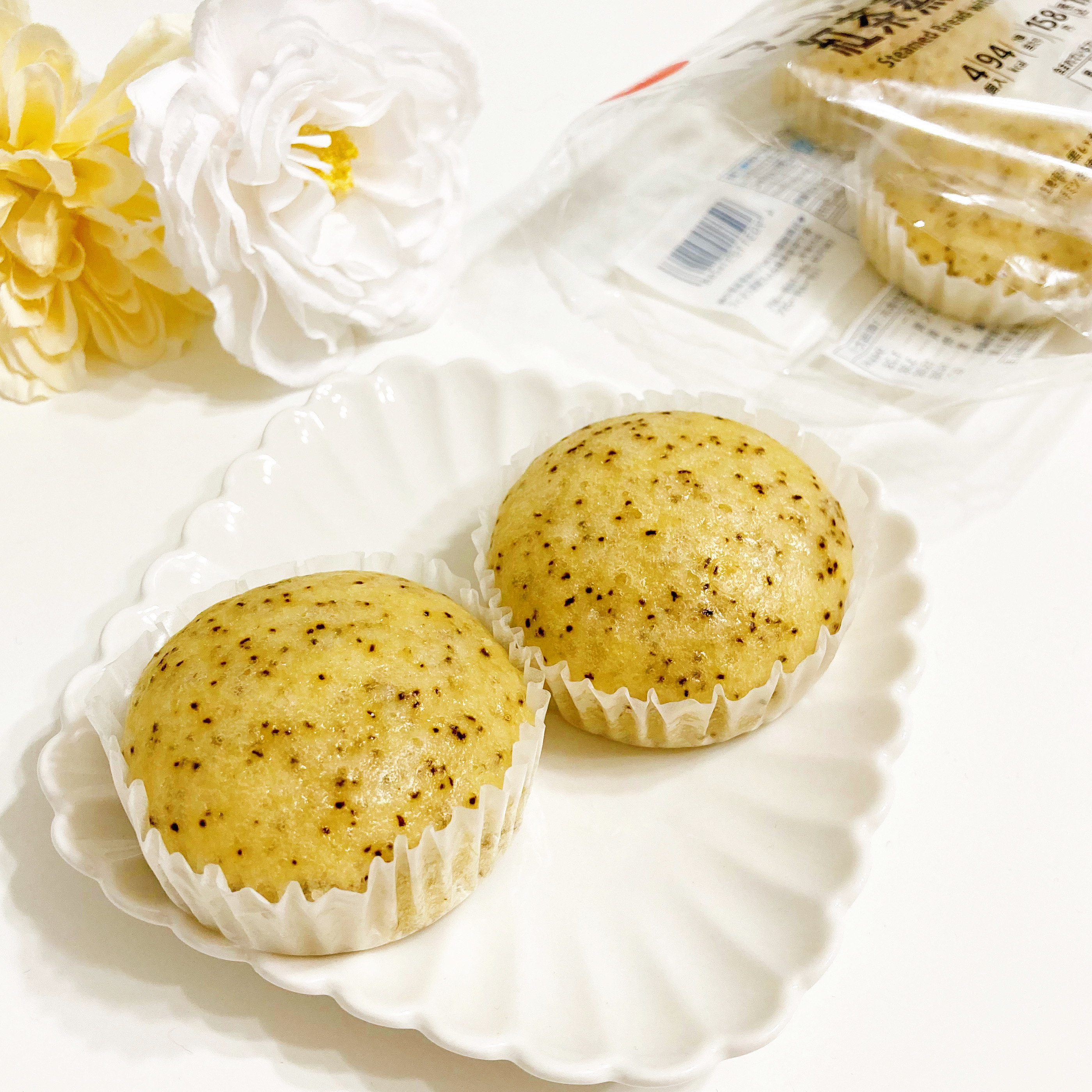 セブン-イレブンのおすすめパン「7P アールグレイの紅茶蒸しパン4個入」