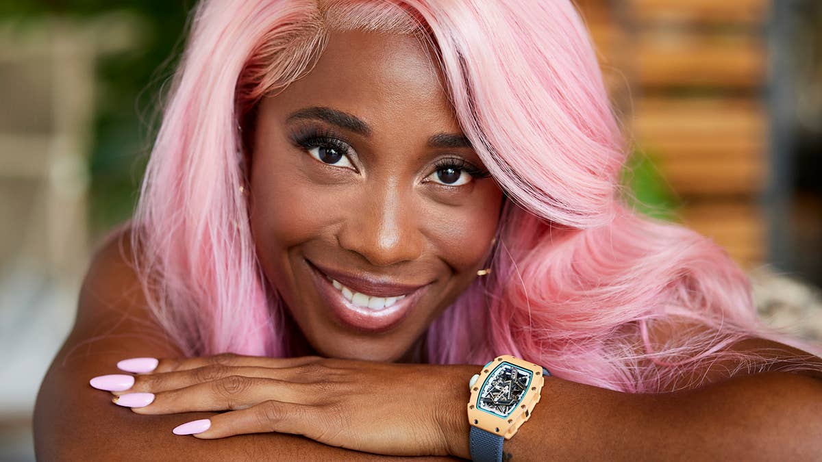 The partnership marks Fraser-Pryce’s first non-apparel endorsement deal outside of Jamaica and makes her the second Jamaican to be associated with the luxury watch brand.