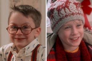 Fuller and Kevin smiling in Home Alone