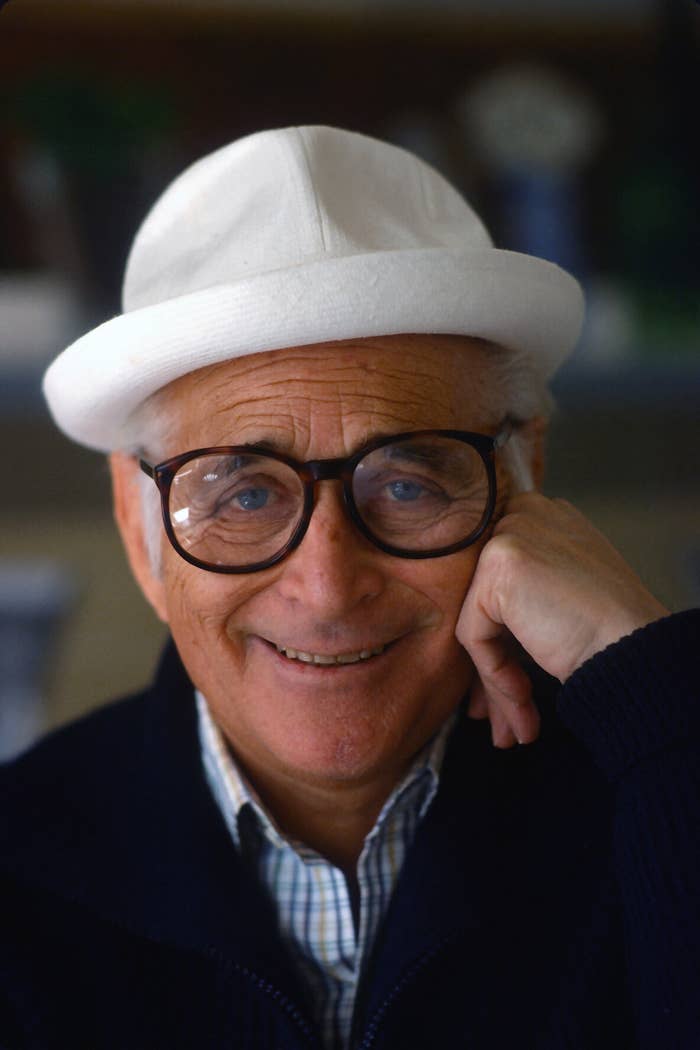 Closeup of Norman Lear