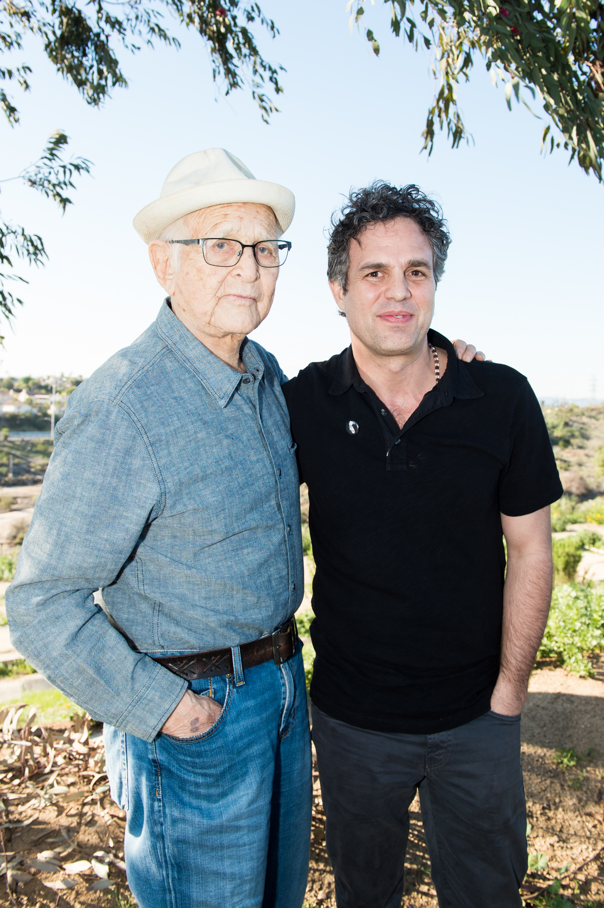 Norman Lear and Mark Ruffalo