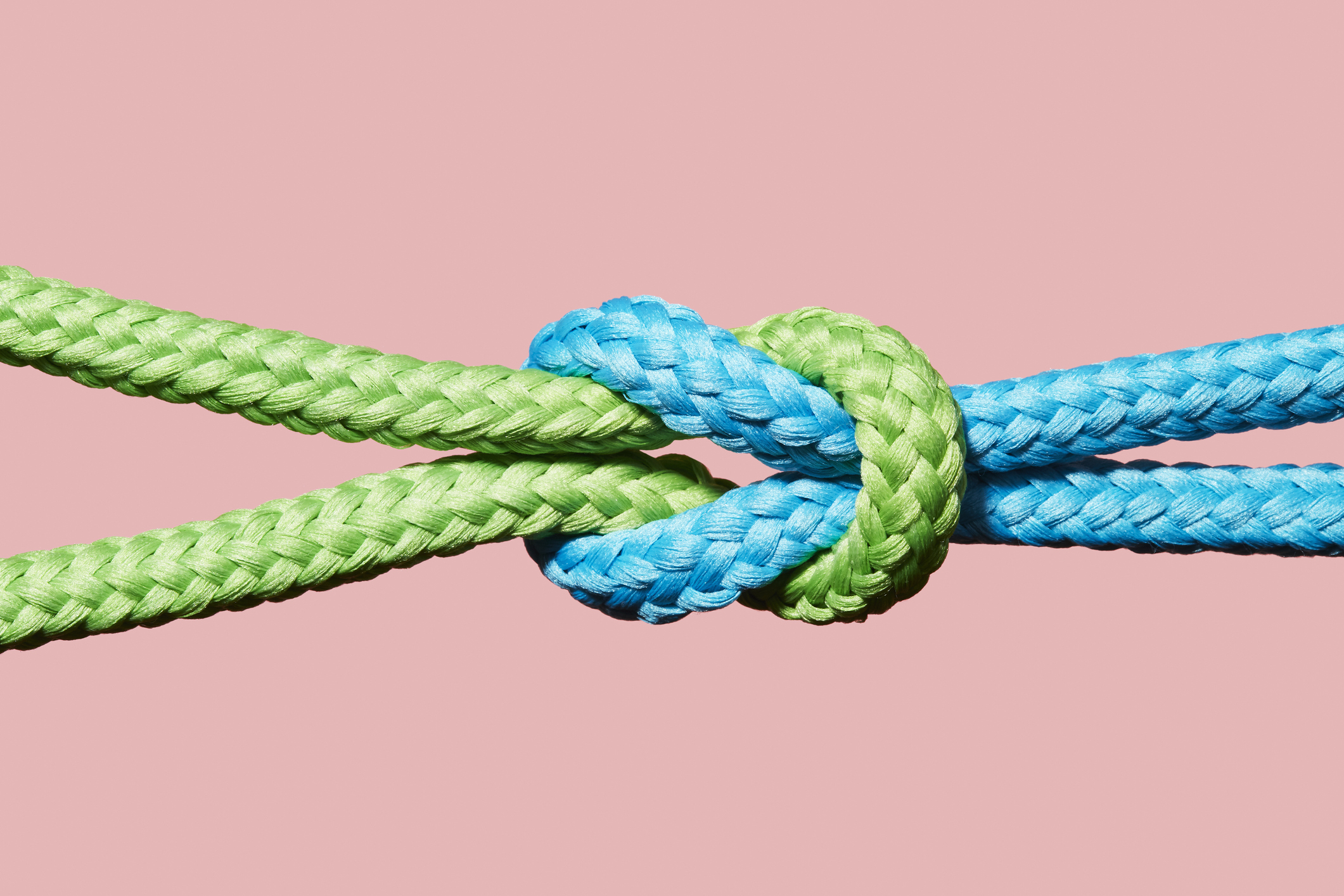 Close-up of a knot