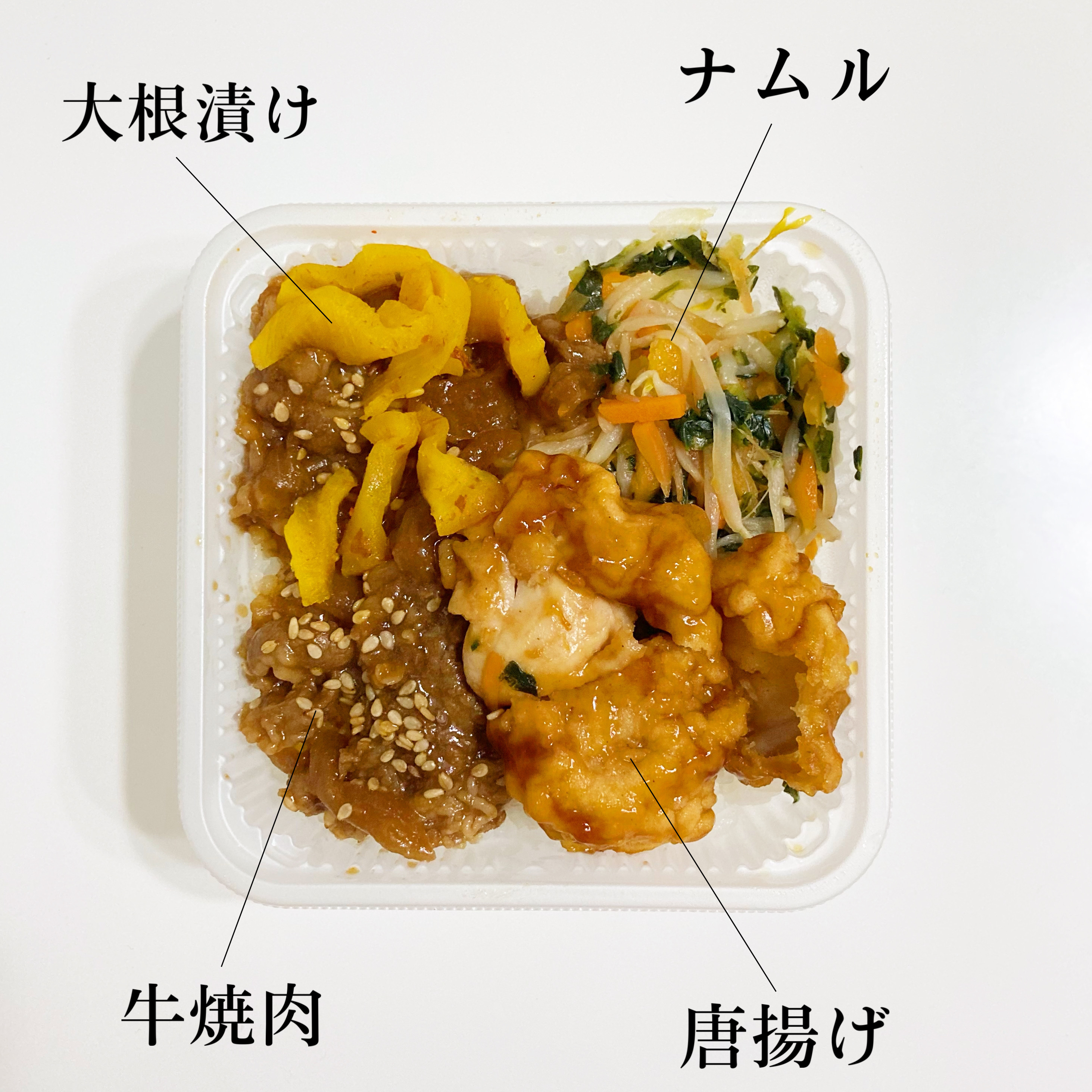 セブン-イレブンのおすすめ弁当「一膳ごはん 焼肉&唐揚げ」