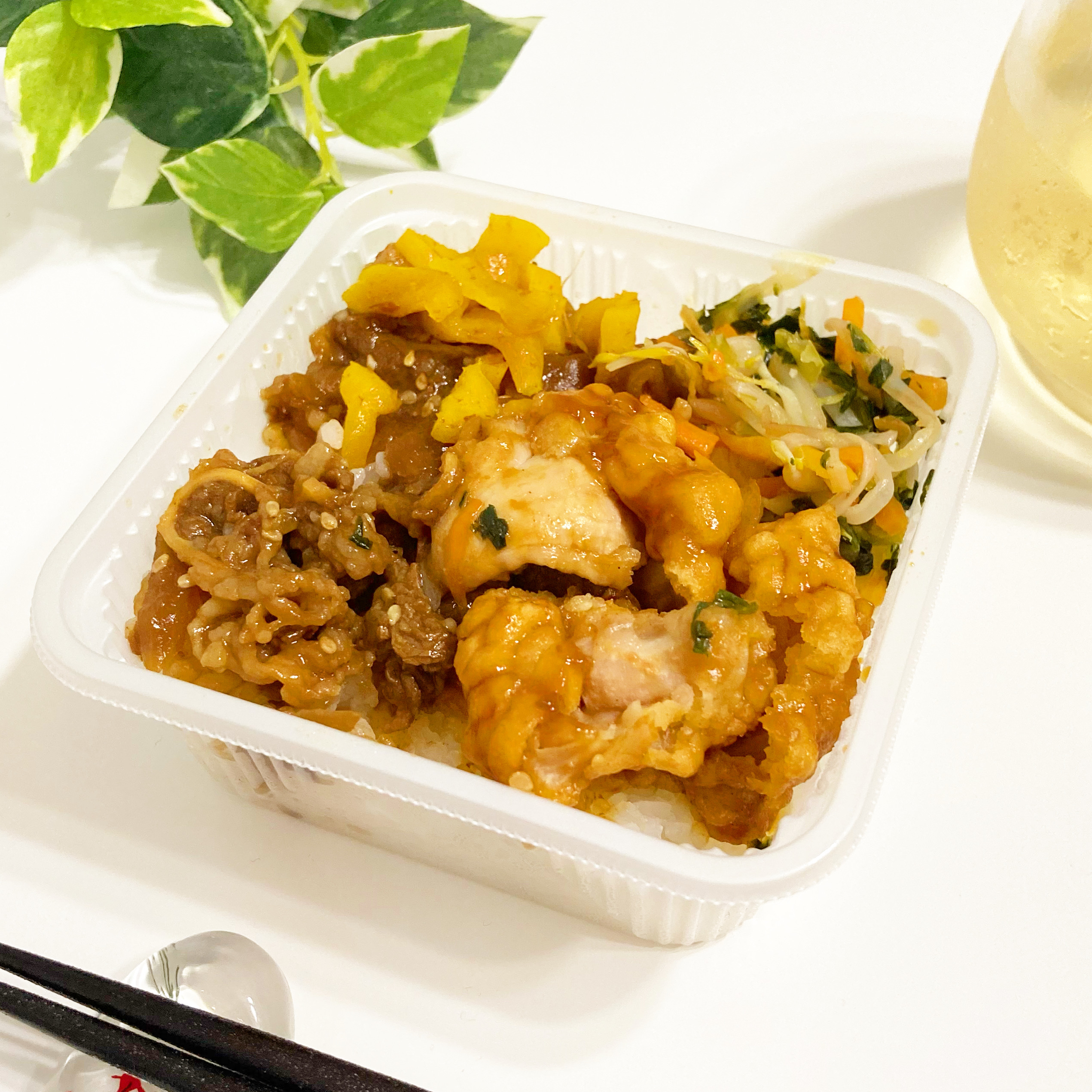 セブン-イレブンのおすすめ弁当「一膳ごはん 焼肉&唐揚げ」