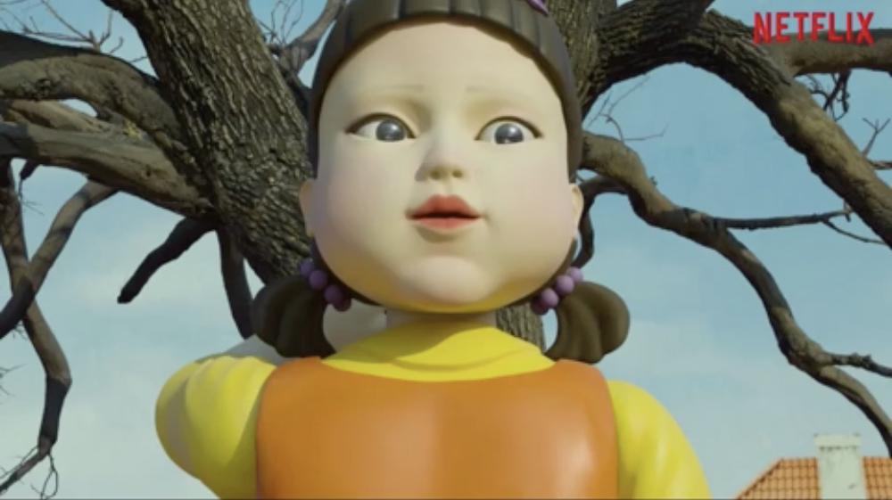 Close-up of robot doll