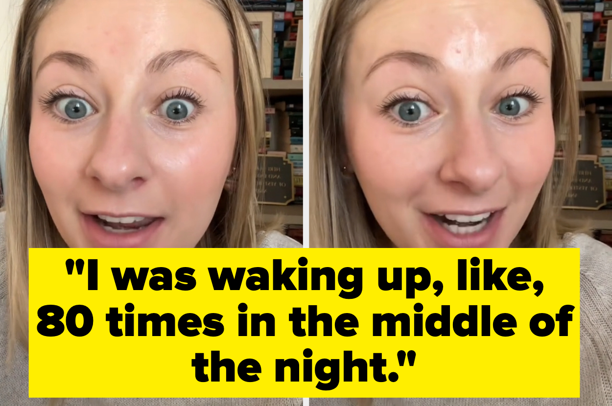 &quot;I was waking up, like, 80 times in the middle of the night.&quot;
