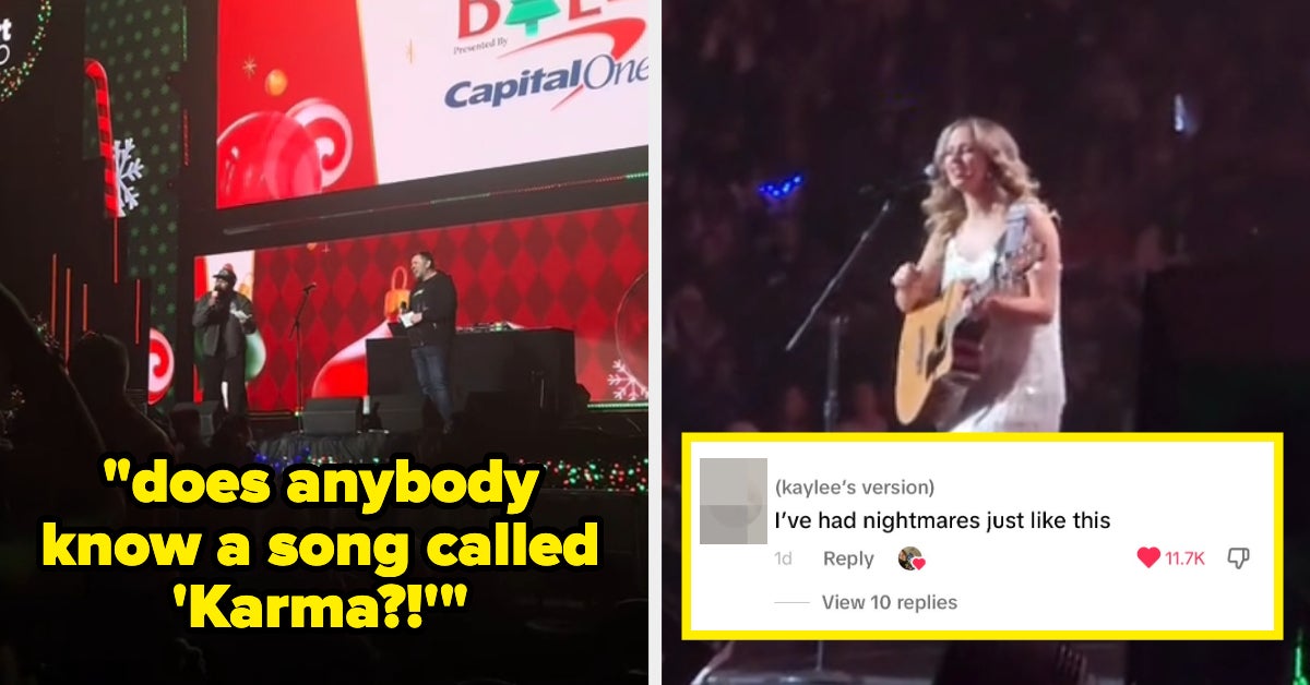 Taylor Swift Impersonator At Jingle Ball, Fan Reactions Taylor Swift Impersonator At Jingle Ball, Fan Reactions