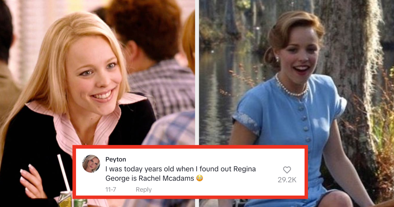 TikTokers Are Realizing Rachel McAdams Played Regina George In