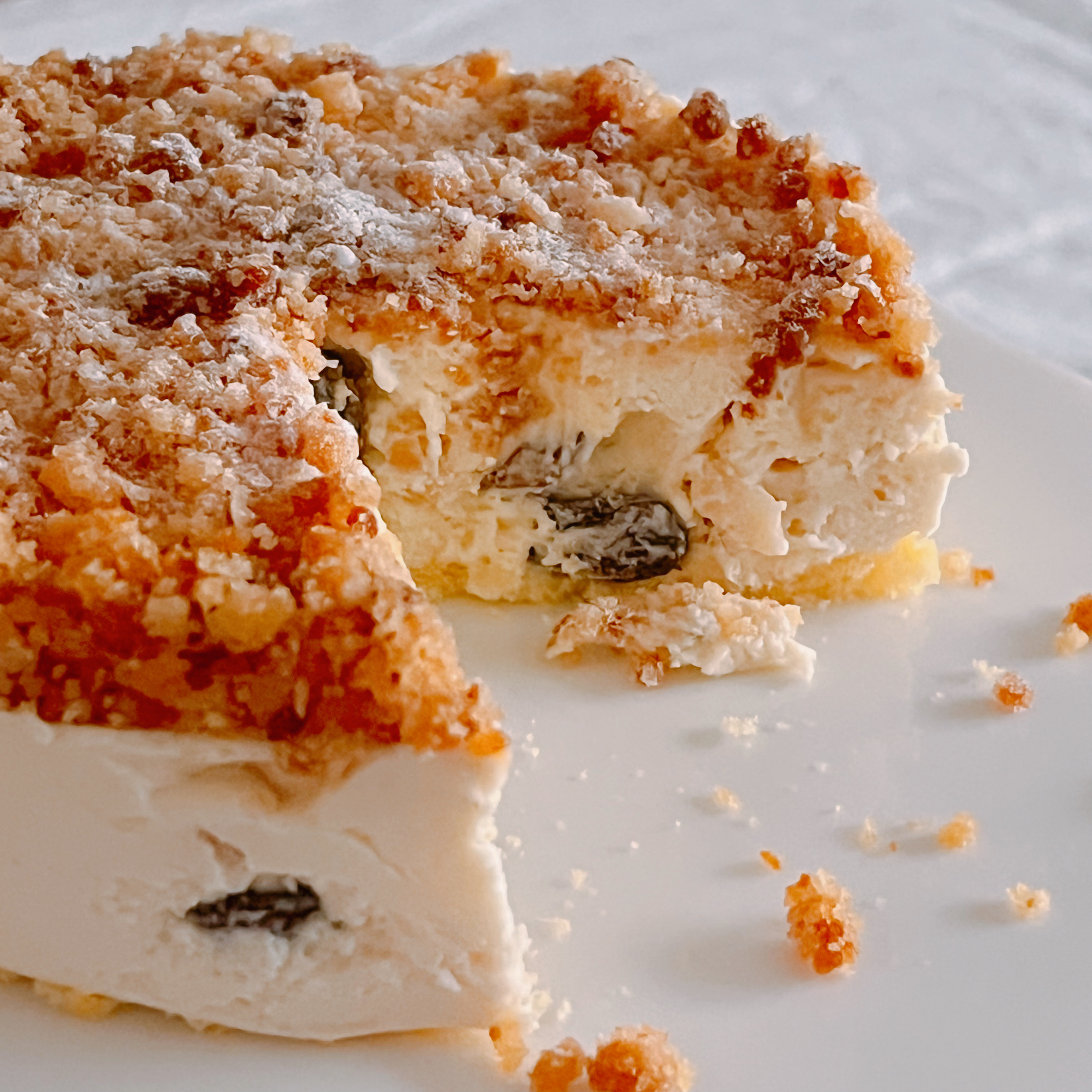 成城石井のオススメ「生プレミアムレアチーズケーキ(ホール)」