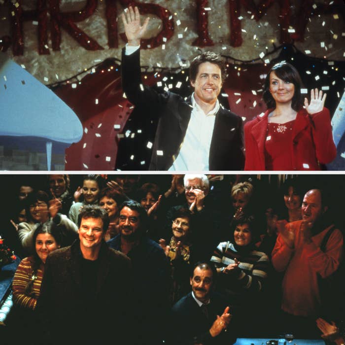 Screenshots from "Love Actually"
