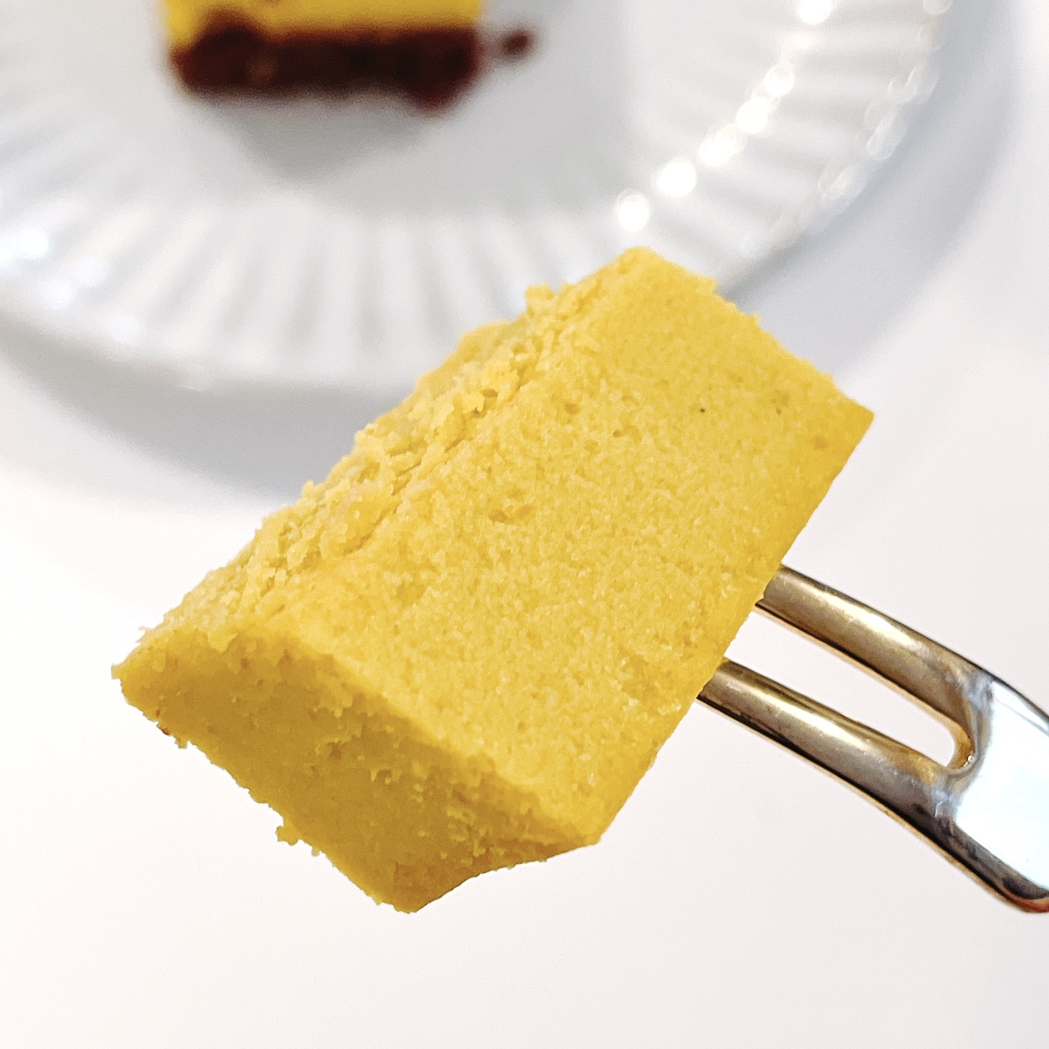 成城石井のオススメのスイーツ「北海道産かぼちゃのブラウニーパンプキンチーズケーキ」