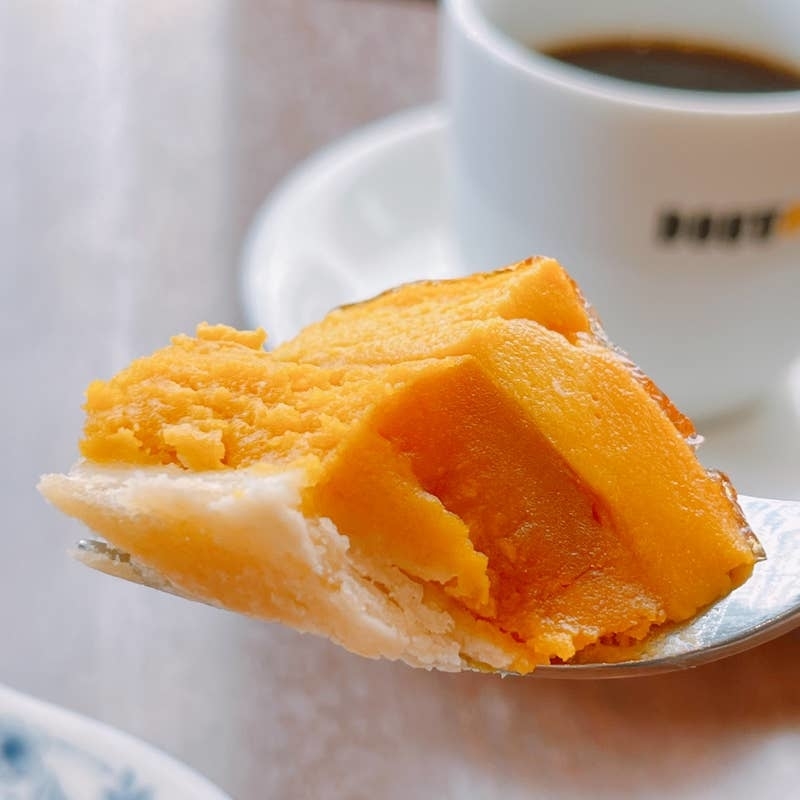 ドトールのオススメのスイーツ「北海道産かぼちゃのタルト」