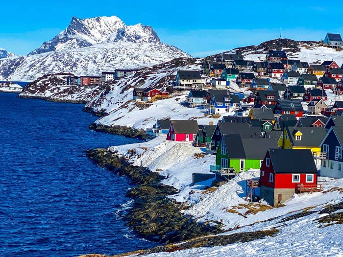 Nuuk, the capital of Greenland.