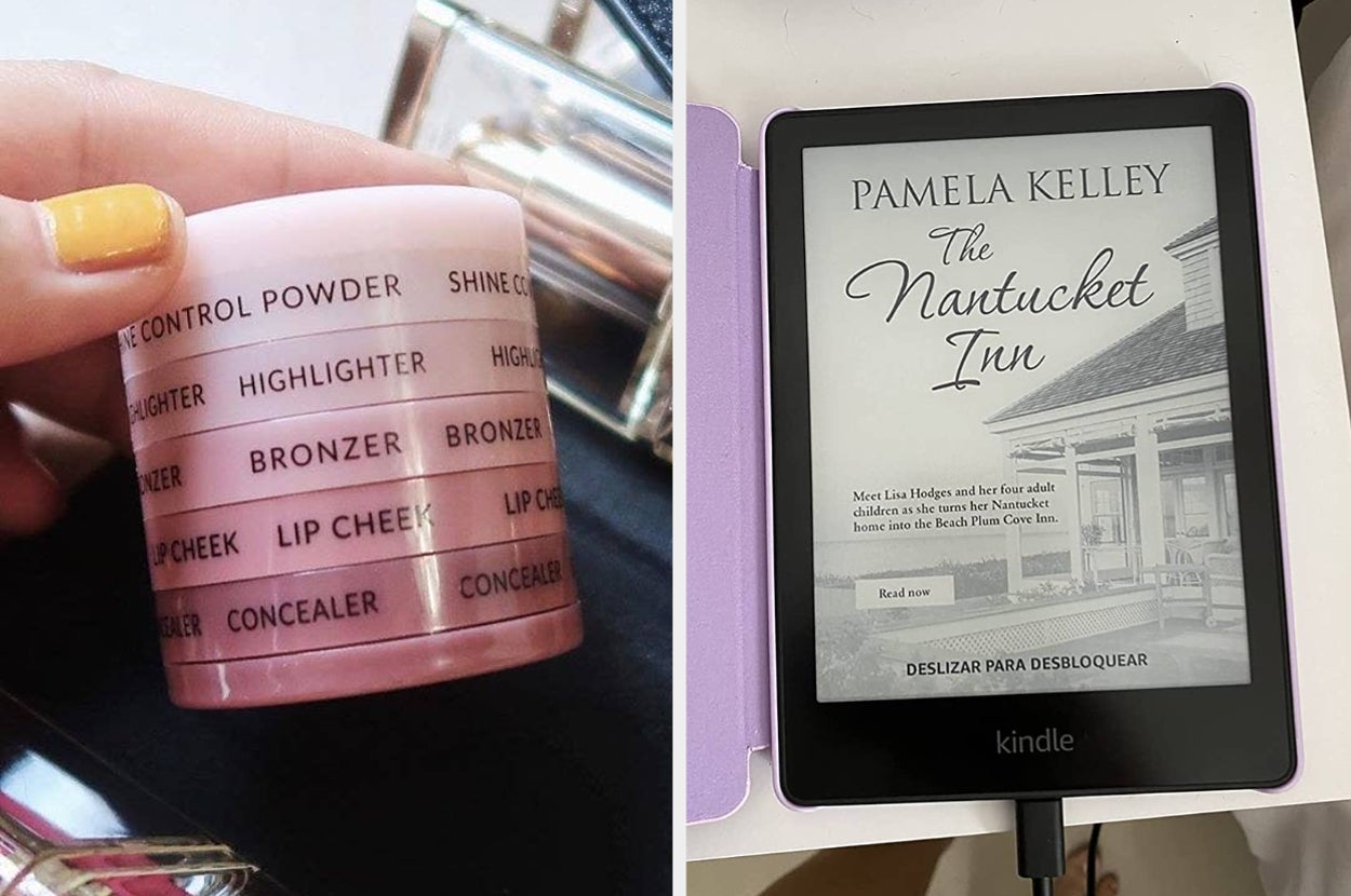 a subtl beauty stack and a kindle paperwhite