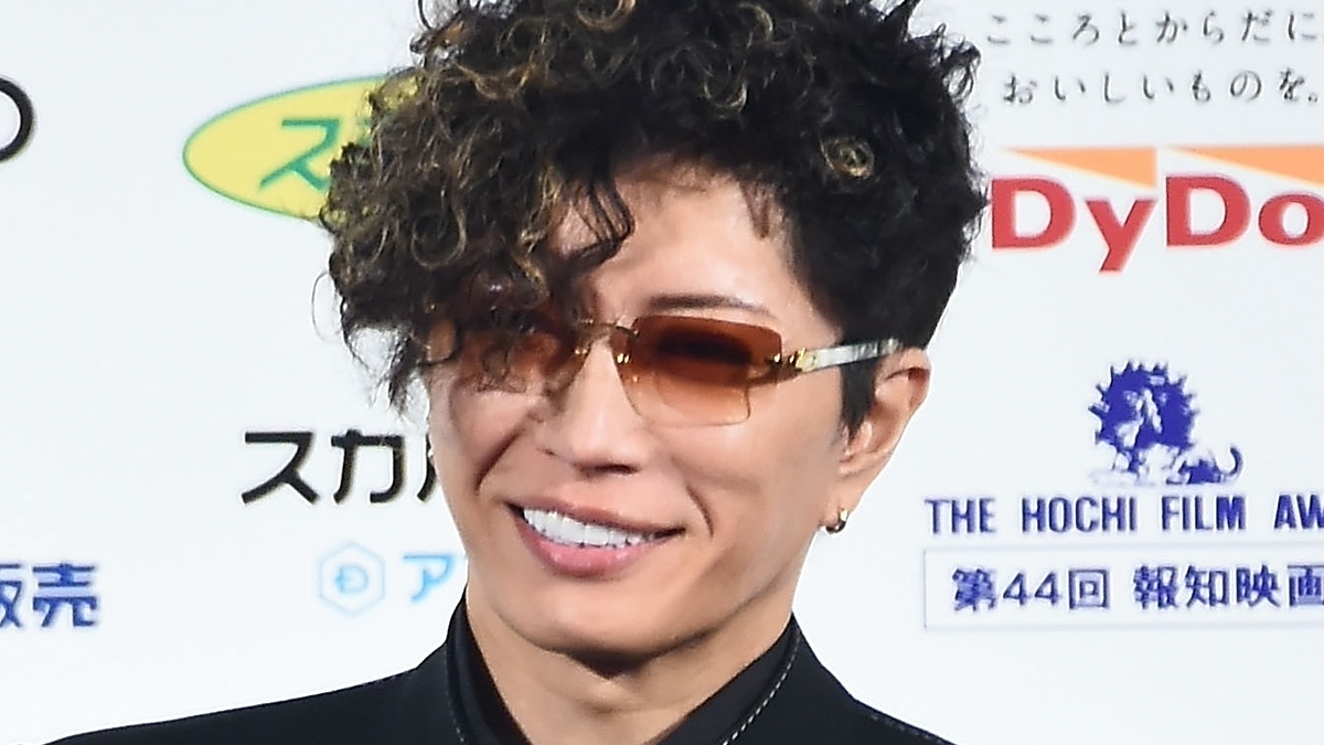 GACKT「すごい好き」な先輩歌手を告白「頭いいし…」気軽には呼べない悪魔的な存在！？