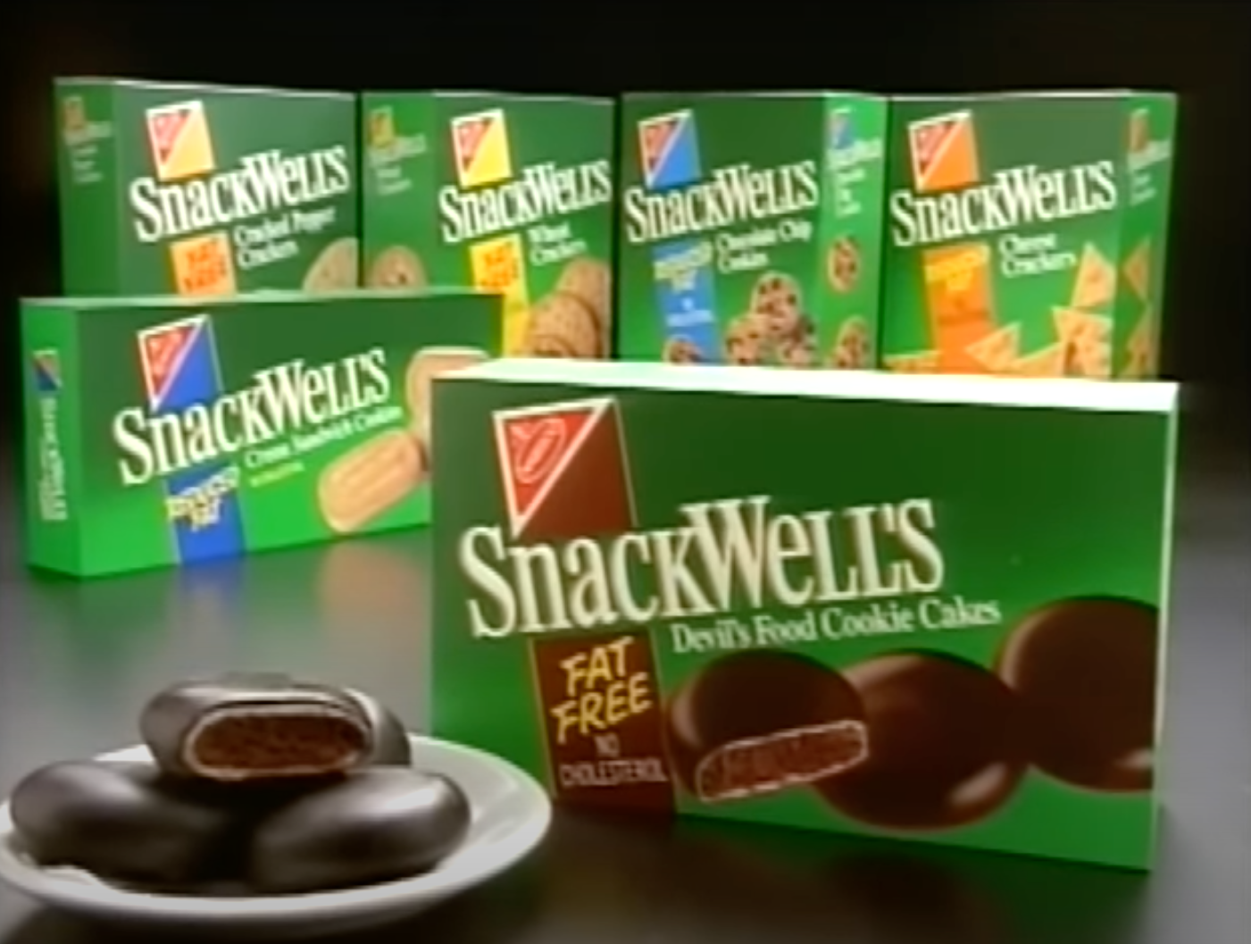 boxes of the small cookies