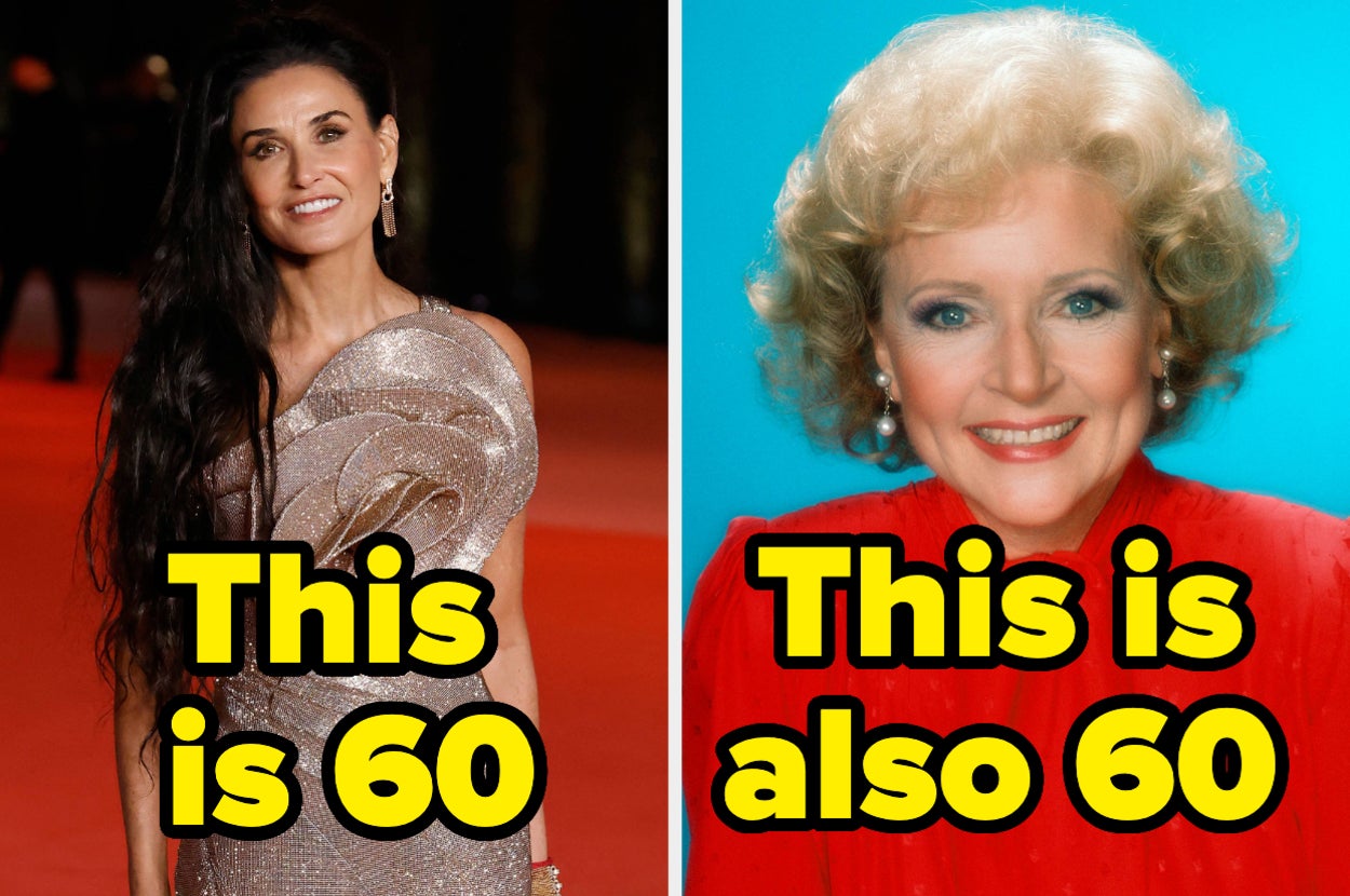 What 60 Celebs Looked Like At Age 60
