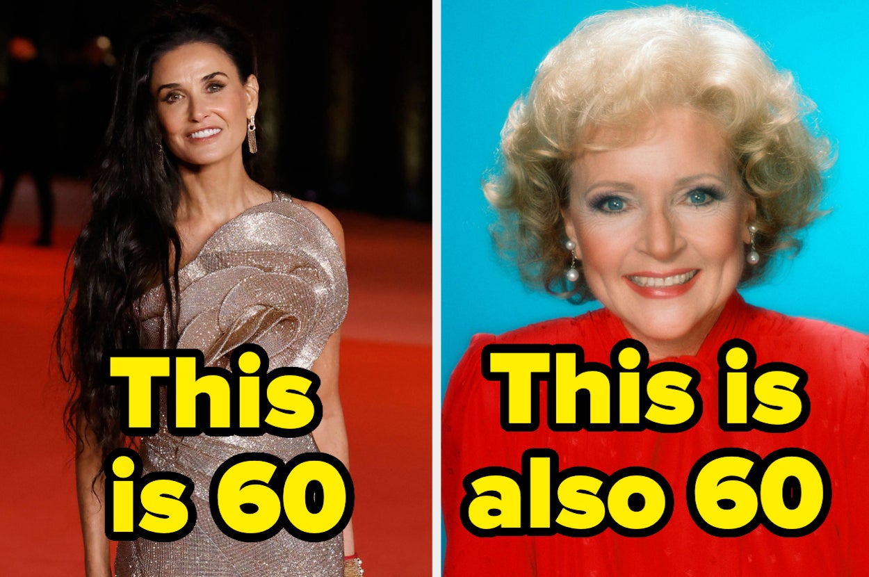 What 60 Celebs Looked Like At Age 60