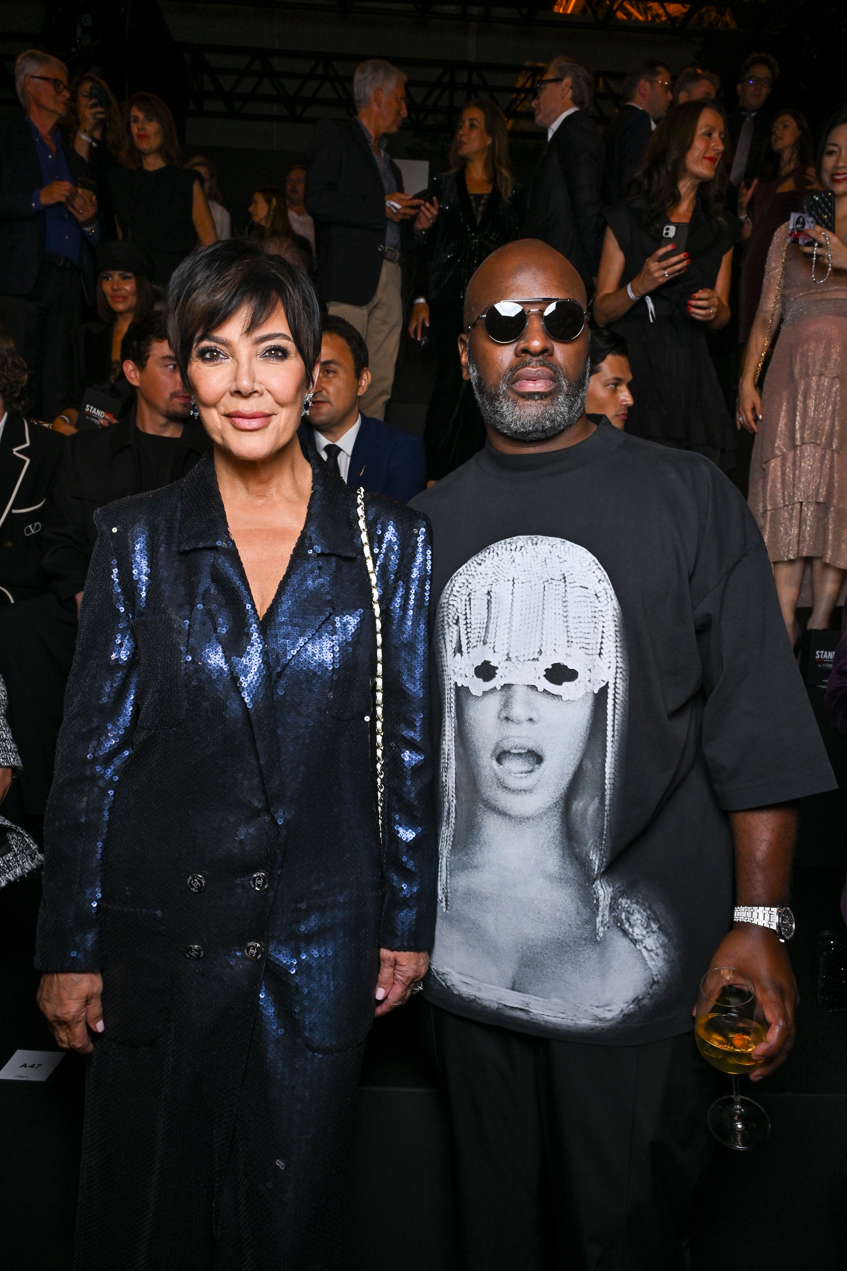 Kris Jenner and Corey Gamble