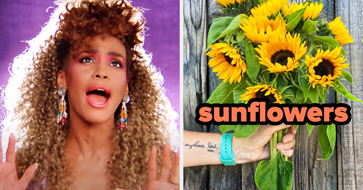 '80s Songs Guess Favorite Flower Quiz