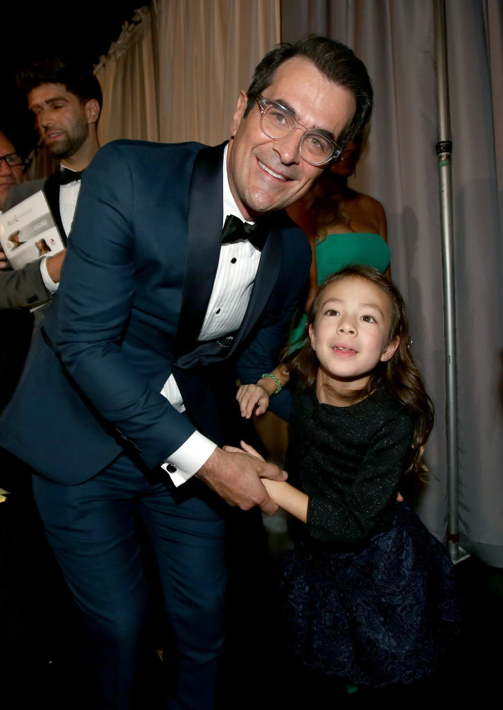 Ty Burrell and Aubrey Anderson-Emmons