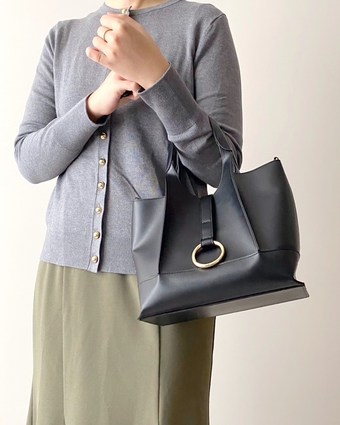 グローバルワークのオススメのバッグ「スペ軽リング2WAYBAG/985931」