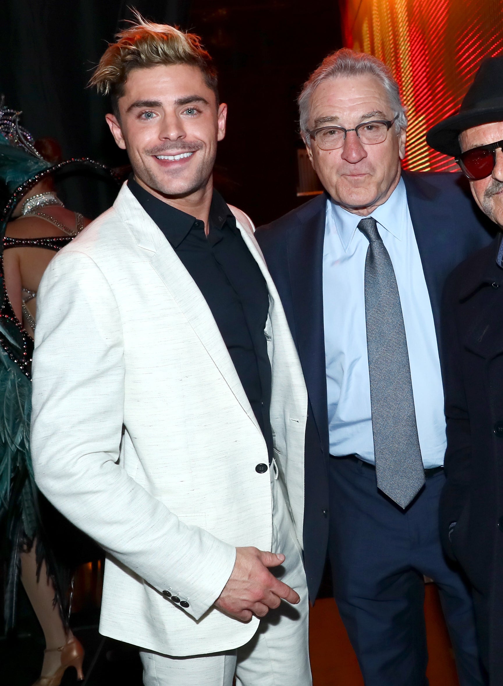 Zac and Bob on the red carpet