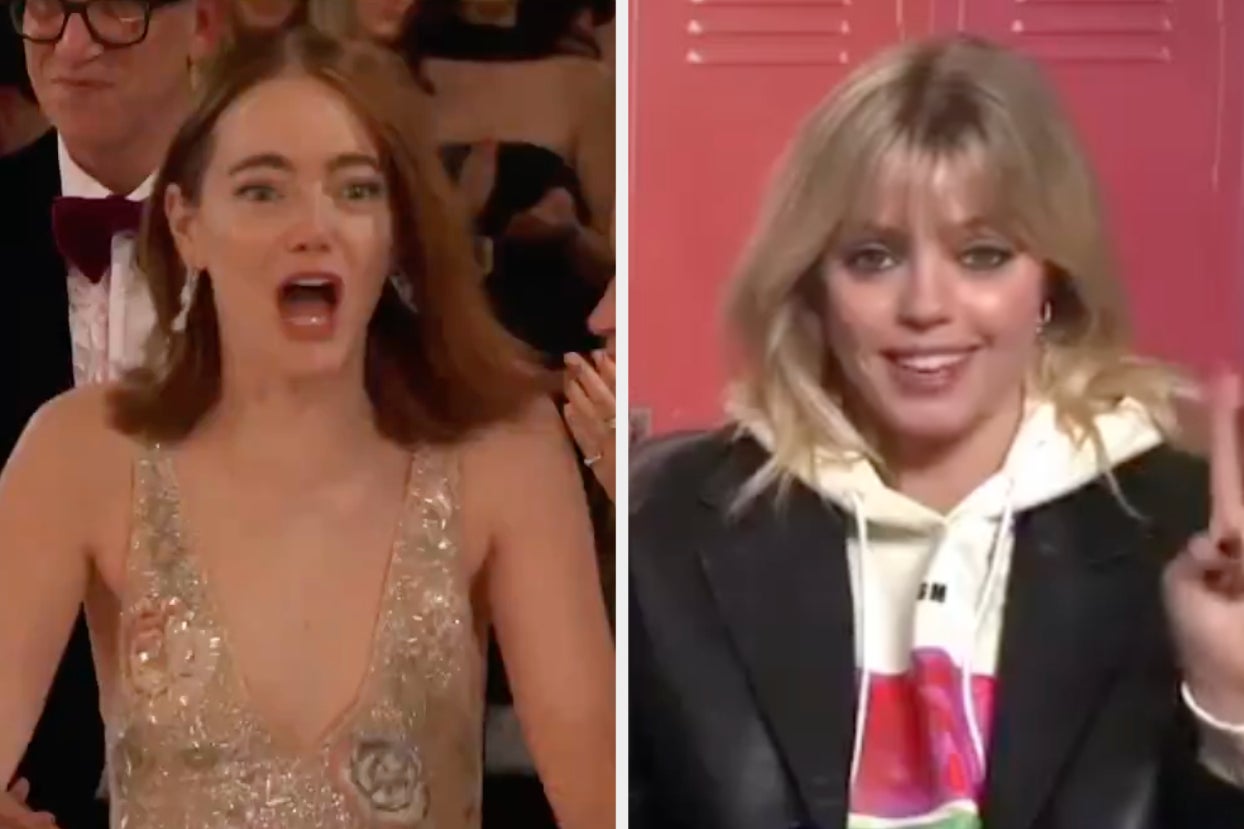 Emma Stone Winning A Golden Globe Is 2024's First Meme, Plus More Internet News