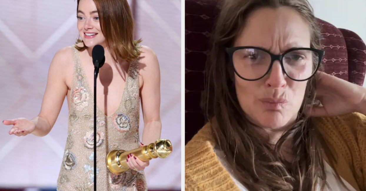 Emma Stone Winning A Golden Globe Is 2024's First Meme, Plus More Internet News