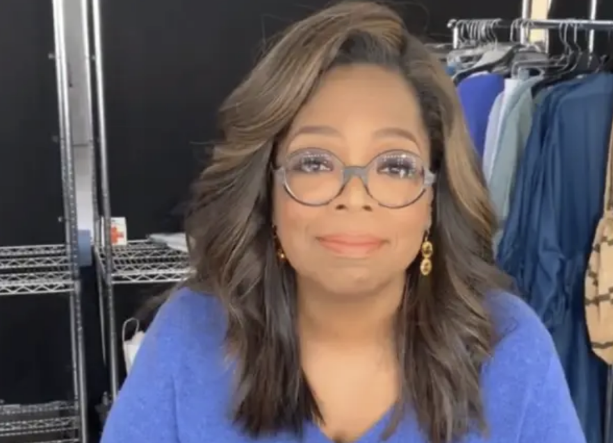 Oprah looking certain