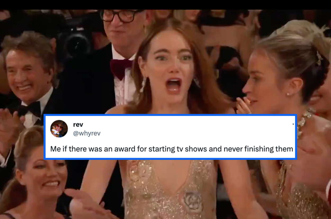 Emma Stone Winning A Golden Globe Is 2024's First Meme, Plus More Internet News