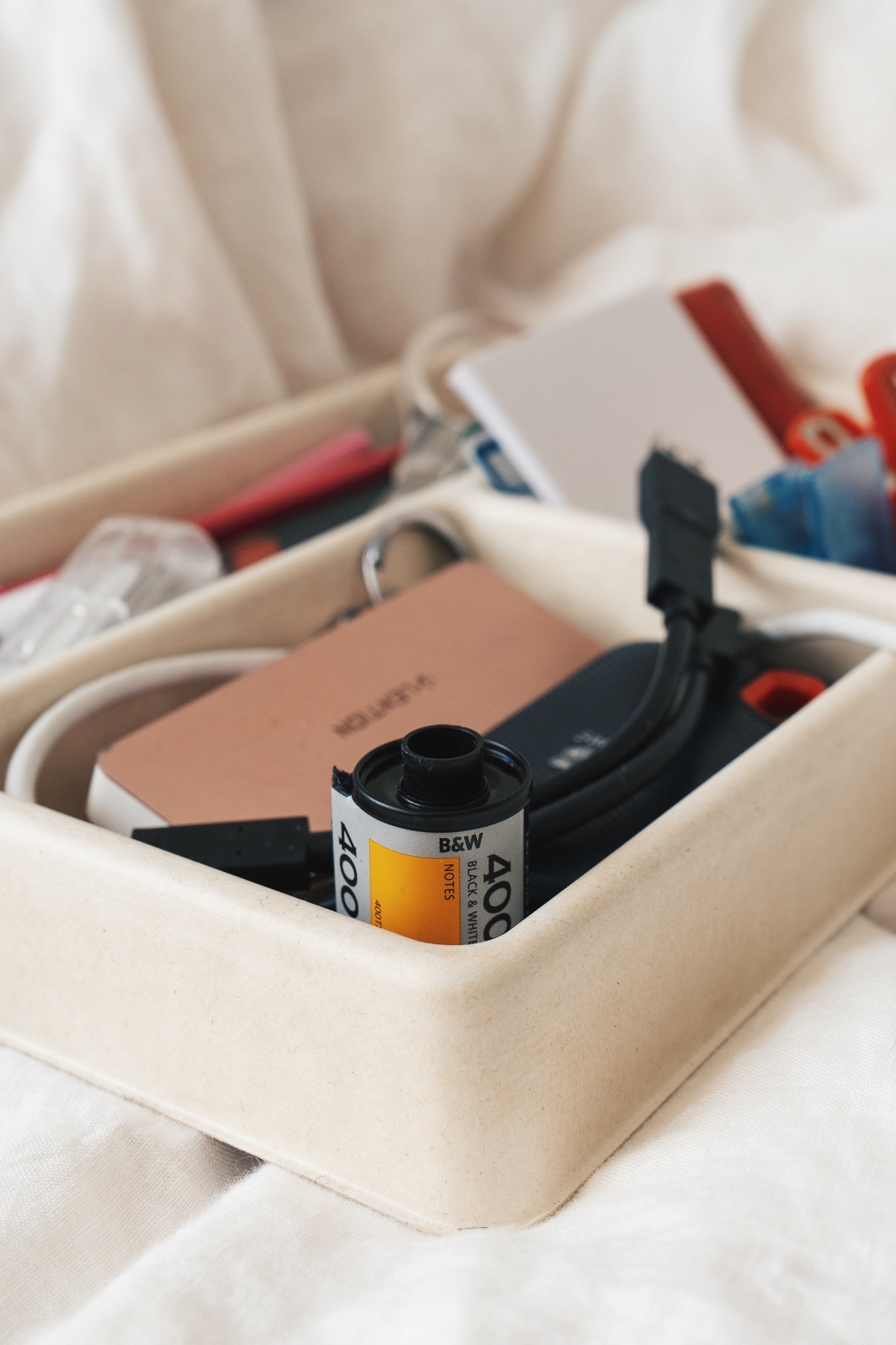 イケアのおすすめ収納「HÖNSNÄT ホーンスネートケーブルオーガナイザー 引き出し用」